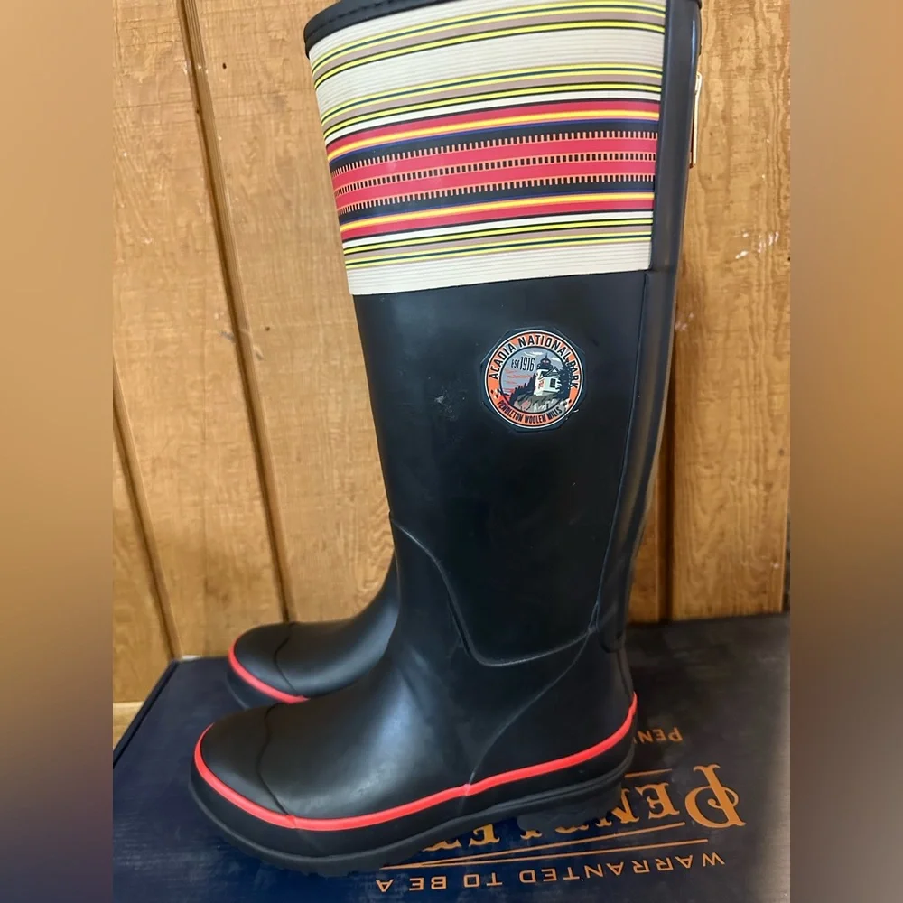 PENDLETON LIMITED EDITION ACADIA NATIONAL PARK TALL BOOT: BLACK: NIB: SZ 5_5